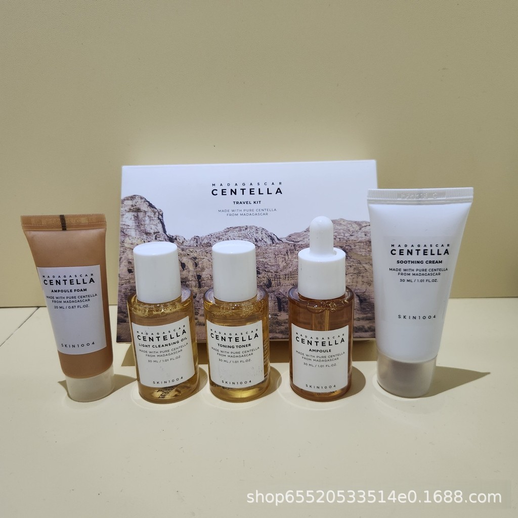 ขายร้อน~เกาหลี SKIN1004 Series Skin Care Angel Centella Asiatica Cream Facial Cleanser Air Anti-Sun 