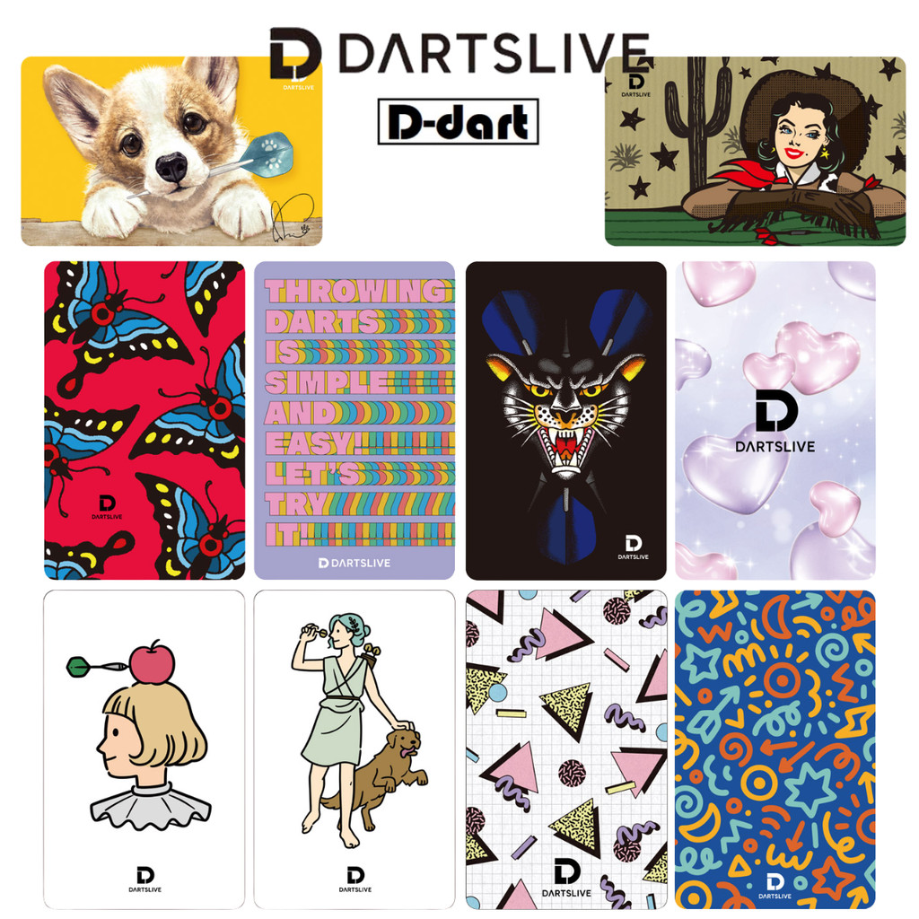 DARTSLIVE CARD - การ์ดเกม Dartslive 2024