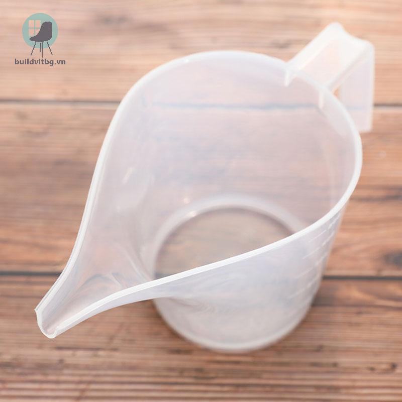 Bg 500ml เคล็ดลับปากเหยือกวัดพลาสติกสําเร็จการศึกษาถ้วยวัดของเหลวคอนเทนเนอร์ vitbg
