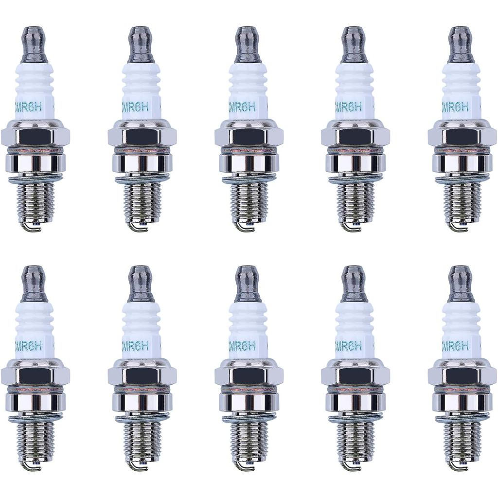 AAMEL CMR6H ชุดหัวเทียน 10 ชิ้นสําหรับ Stihl FS90 FS100 FS110 FS90R FS100R FS110R Trimmer 3365