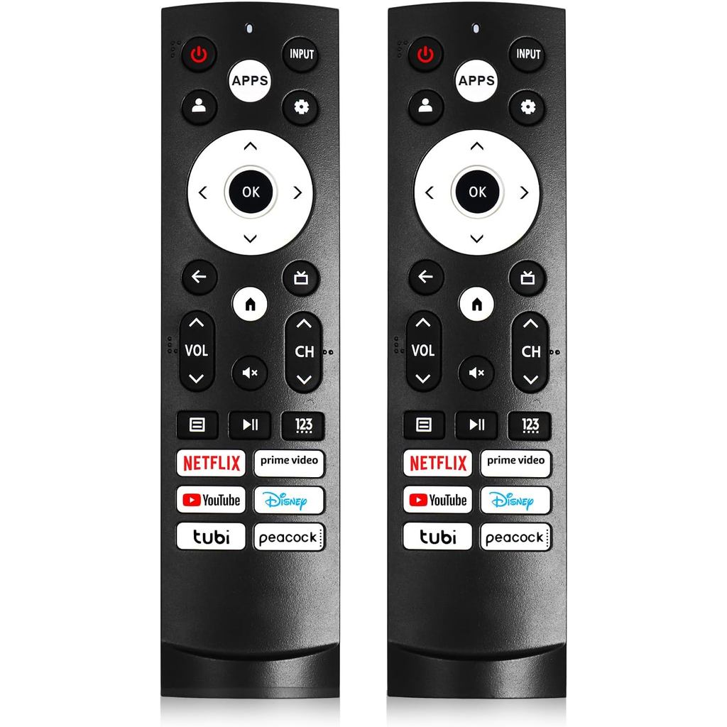 รีโมทคอนโทรลทดแทนสําหรับ Hisense Smart Google TV Series,สําหรับ UHD 4K ULED Google TVs, สําหรับ Mini