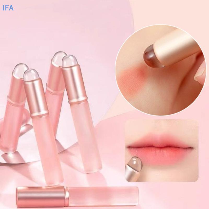 IFA มินิซิลิโคนแปรงลิปคอนซีลเลอร์ Brushe พร้อมฝาครอบ Lip Mask Applicators แปรงลิปกลอสลิปสติกแปรงแต่ง