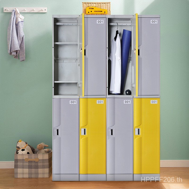 Anti-rust ABS สระว่ายน้ํา Locker พลาสติกป้องกันการกัดกร่อน Locker Room สีสัน Kelin Gym Bath กันน้ํา 