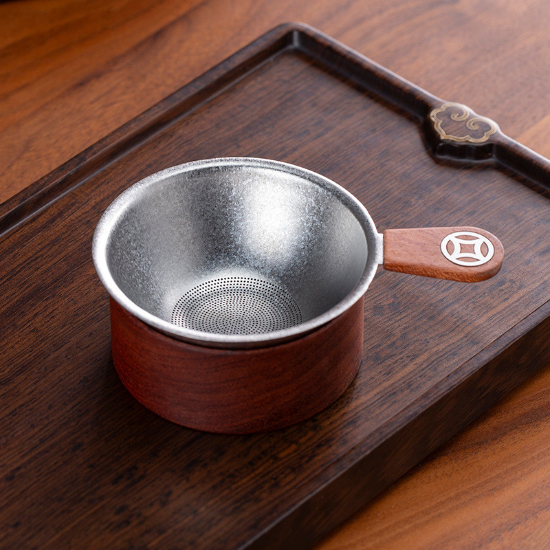 Pure Titanium Tea Drain Pure Titanium Tea Filter Pure Titanium Thousand-Hole Integrated Tea Filter P