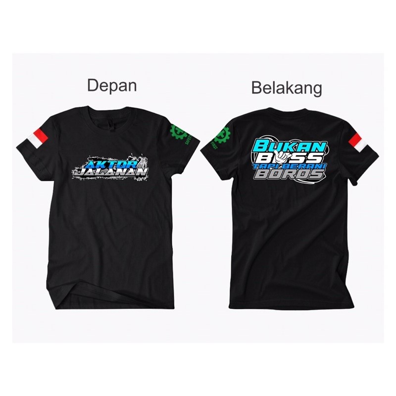 เสื้อยืด Distro เสื้อยืด Street Academy