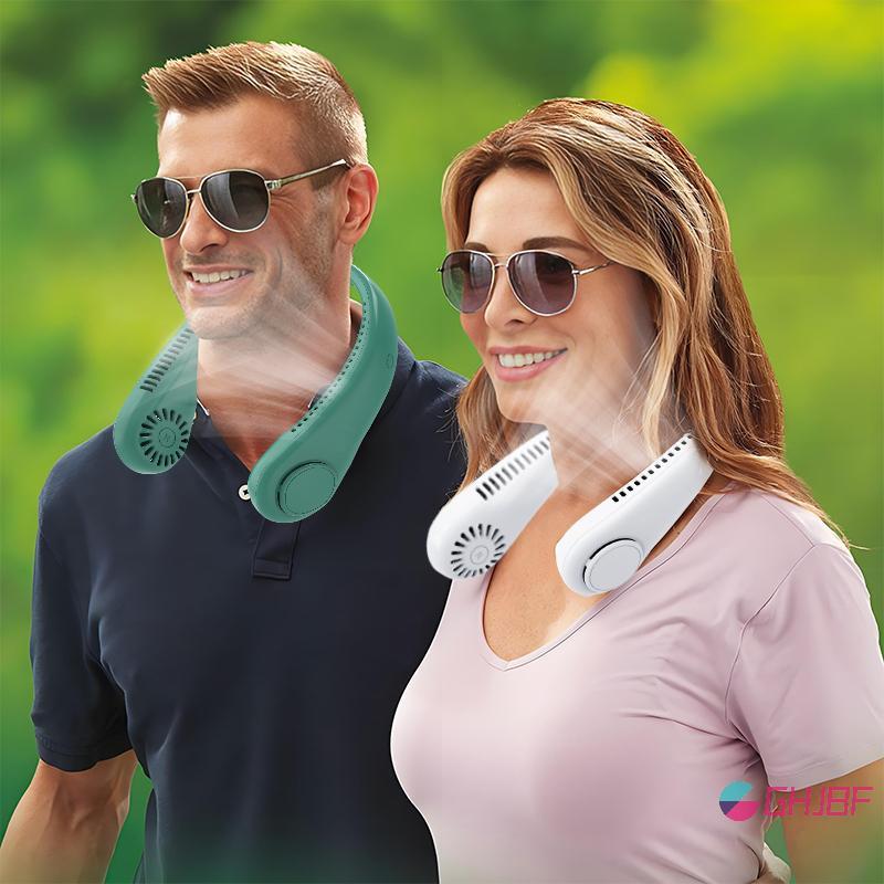 GHJBF] แบบพกพาคอพัดลม Speedcks โหมดปรับยืดคอพัดลม Blow Air สําหรับ Cooling Hand ฟรี 4000mAh ชาร์จ Ss