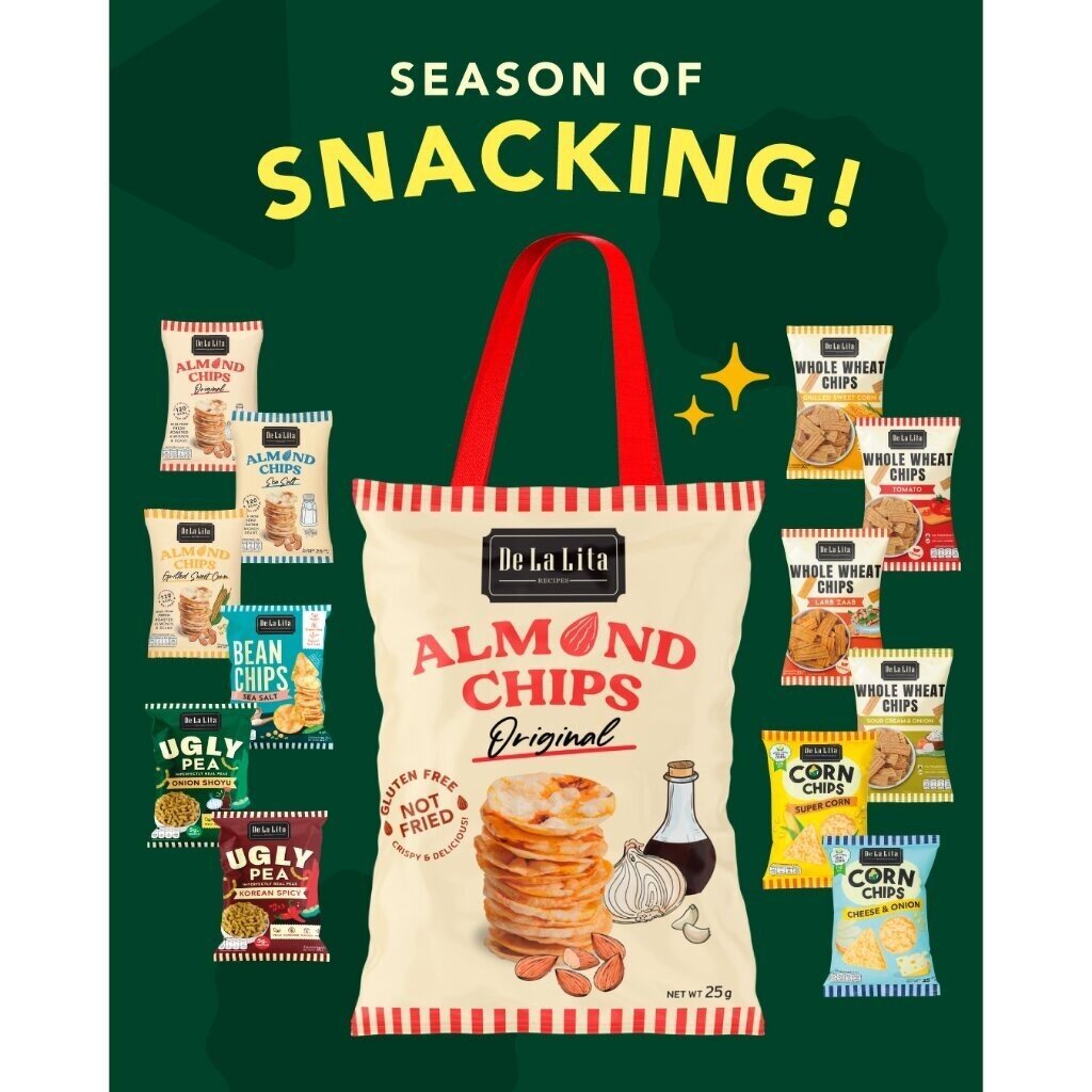 [12 ซอง] ALMOND PARTY BAG รวมขนมขายดี DE LA LITA