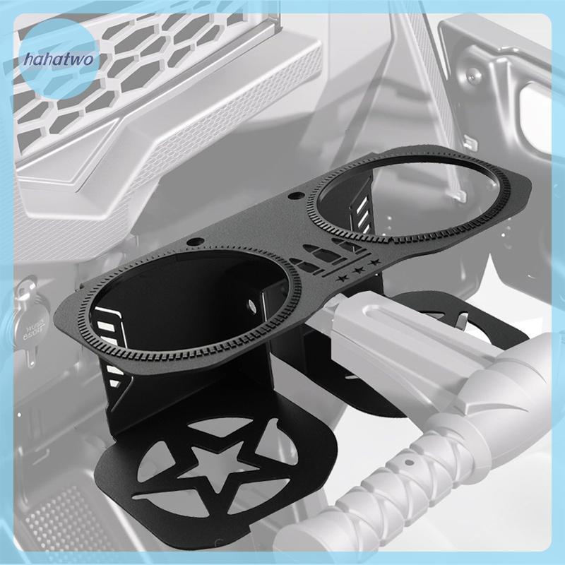 Ha Grab Bar ที่วางแก้วน้ํา - เข้ากันได้กับ Polaris RZR 1000/800/570/200 - เหมาะกับขวดใหญ่ 18-40oz, อ