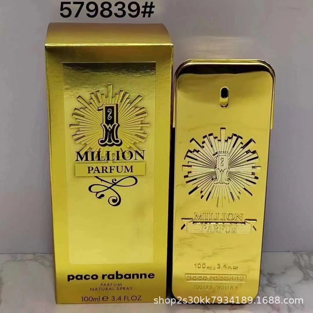 Pa paco rabanne paco Lucky Million Mens Eau de Toilette ล้านน้ําหอมผู้ชายรุ่นน้ําหอม 100ml