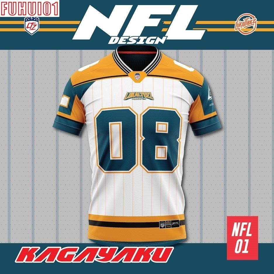 [NFL OVERSIZED] NFL01 NFL Edition KAGAYAKU 280GSM JERSEY [ ] (1)