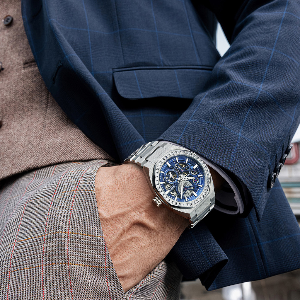 Bugatti Brand Watch Mens Hollow Live Waterproof Royal Oak Luminous Business Mechanical Watch