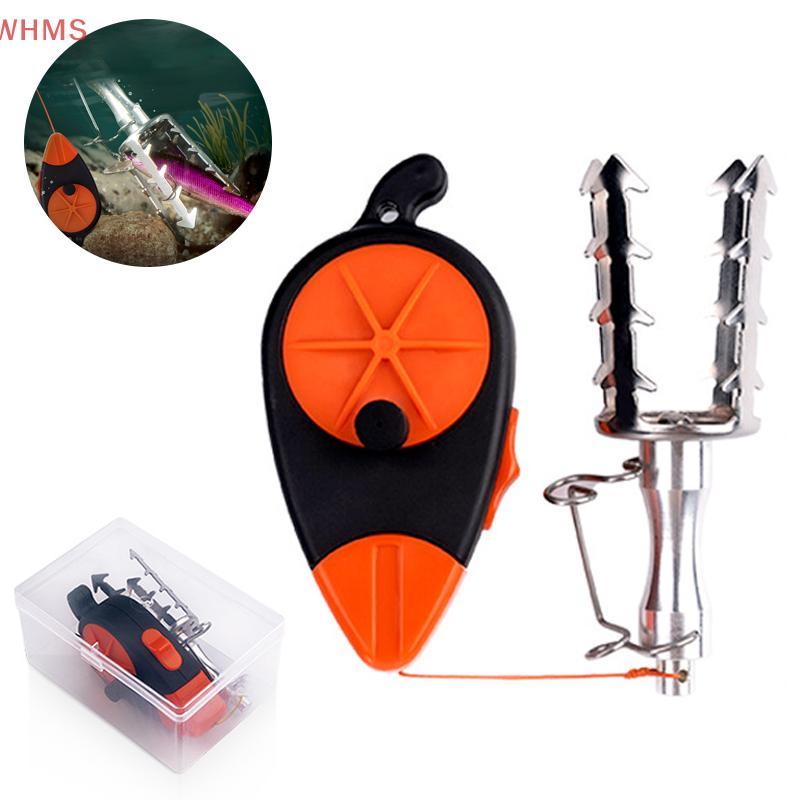 ล่อสแตนเลสพร้อมสาย PE 60 ม. กำลังดึง 132 ปอนด์ เครื่องมือดีๆสำหรับดึงเหยื่อตกปลาที่ติด