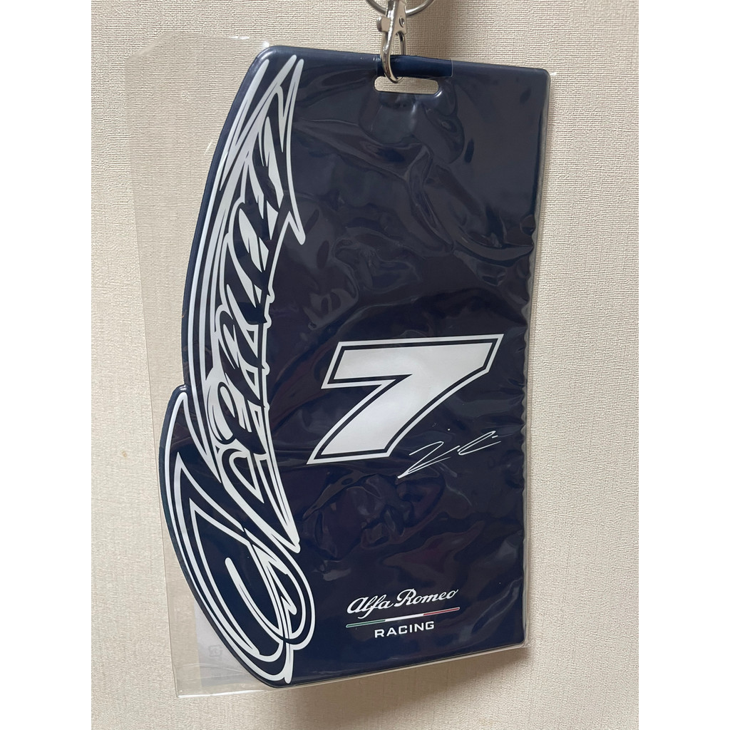 F1 Rider Lecconing Alpha Romeo Fleet Lanyard Ticket Holder หากสนใจ "I Want" Talk to Me Privately~