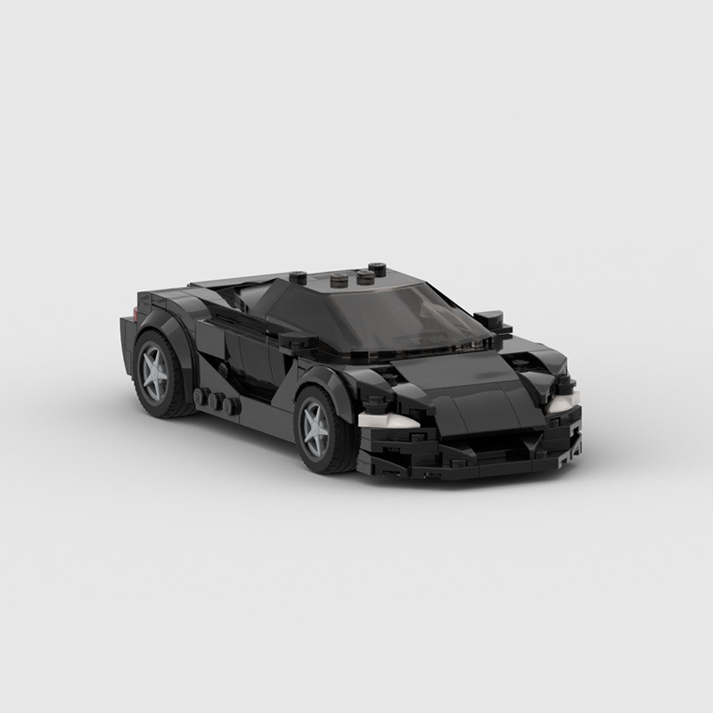 MOC Building Blocks ใช้งานร่วมกับ Lego McLaren 720s 8 ตารางรถ Racing speed Series Creative Racing Ca
