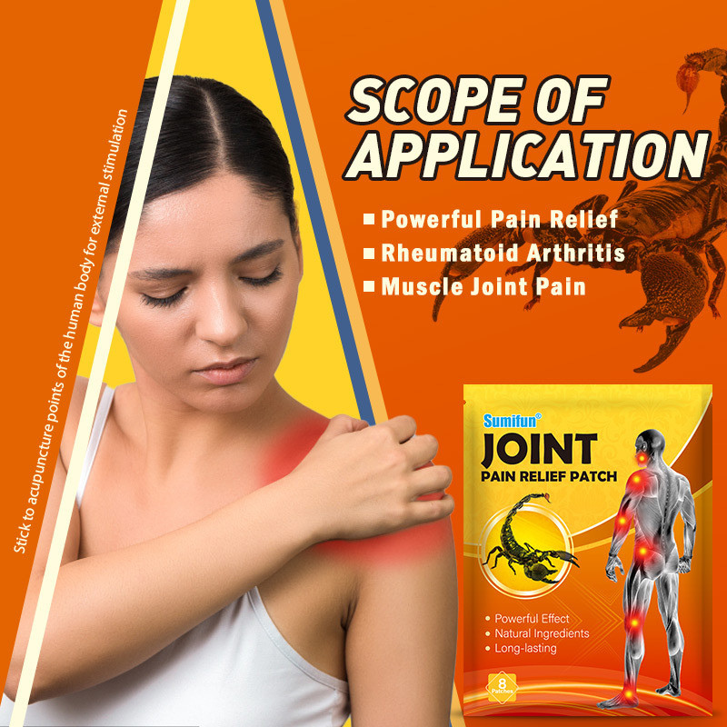 FFL Joint Care สติกเกอร์ใช้ภายนอกสติกเกอร์ไหล่คอสติกเกอร์เข่า K12601/12.16 มะม่วง