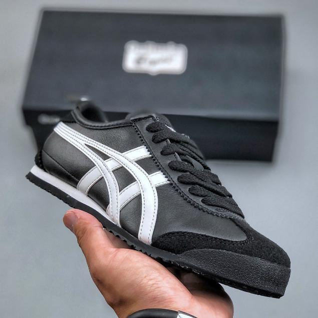 Onitsuka Tiger Mexico 66 รองเท้าวิ่งผู้ชายและผู้หญิง Onitsuka Mexico 66 รองเท้ากีฬา DL408-9001 JIXQ 