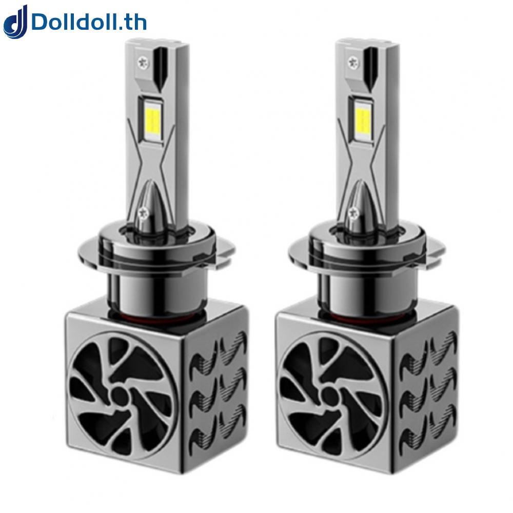 [Dolldoll]H11 H9 H8 Headlight High-speed Cooling Fan 50000h Lifespan Perfect Beam Pattern