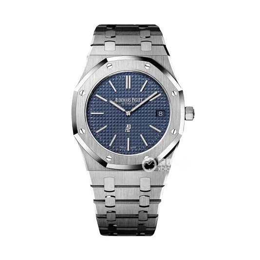 X xf Factory Aibi Royal Oak "15202" Series Blue Face Mens Watch เส้นผ่านศูนย์กลาง 39MM!Aibi Stronges