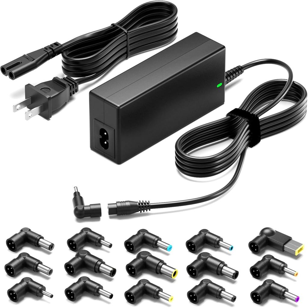 90W Universal AC Adapter แล็ปท็อปชาร์จสําหรับ Dell HP Acer Asus Lenovo IBM Toshiba Samsung Sony Fuji