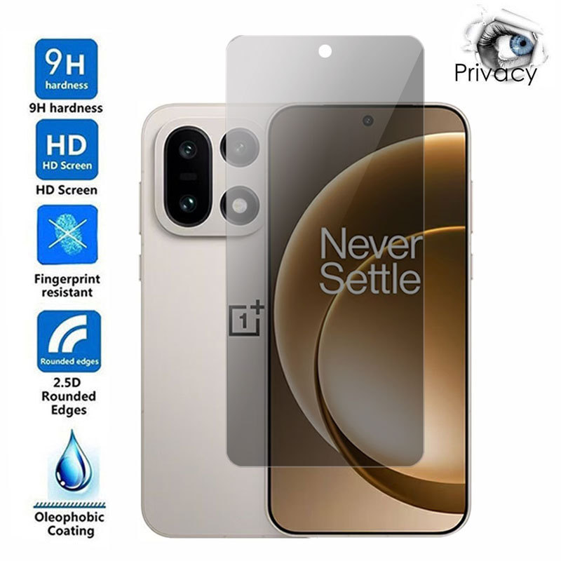 ฟิล์มกันมอง ฟิล์มกระจกนิรภัย 9H ฟิล์มกันเสือก สำหรับ OnePlus 15 13R 13T 13s 10R 10T 9 8T ACE 6 6T No