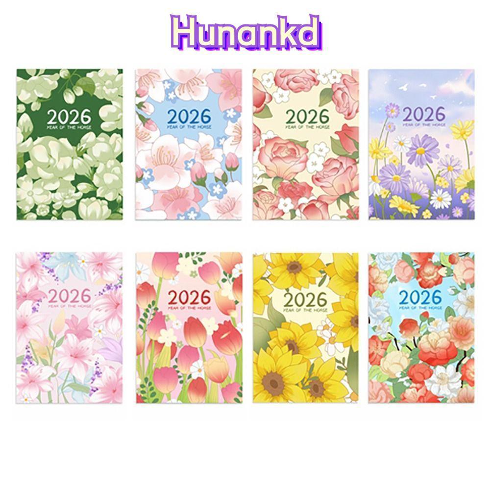 HUAN สมุดวางแผนชีวิต มี 2 ขนาด A4 A5 สมุดแพลนเนอร์ Monthly Planner หุ้มปกใสอย่างดี สมุดบันทึกกําหนดก