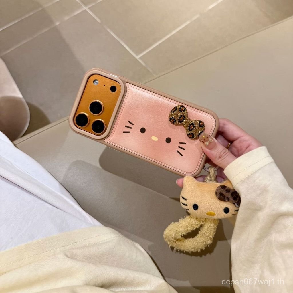 14// 11/78p13 เคสโทรศัพท์/17promax Soft Case/15 Lanyard/XS Apple 16 ลูกแมว pro เหมาะสําหรับ 12 XHMS