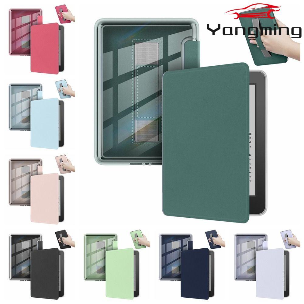 YANGMING , Hand Support กันกระแทก e-Reader Cover, Professional Auto Wake/Sleep Leather Folio Funda ส