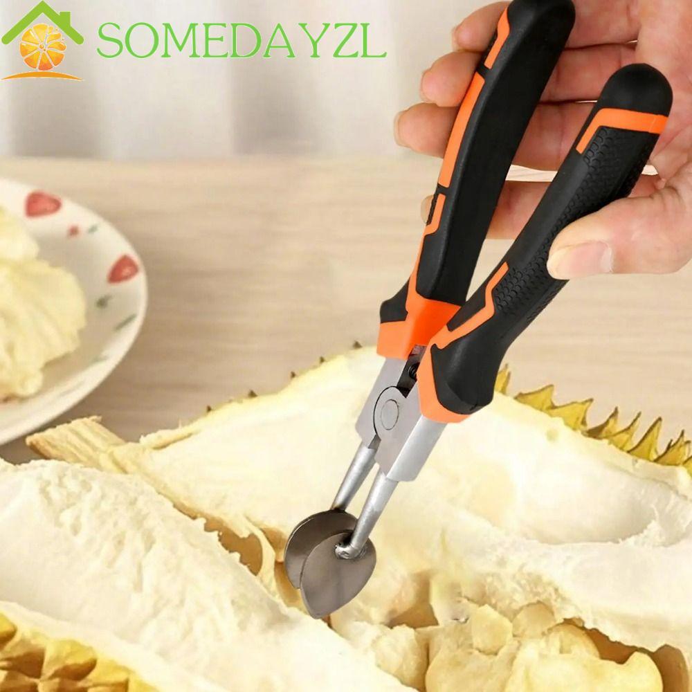 SOMEDAYZL ที่เปิดทุเรียน ทนทานเปิดได้อย่างง่ายดายทุเรียน Peel Breaking เครื่องมือ,อเนกประสงค์ประหยัดแรงงาน Multiuse Ergonomic ผลไม้เปิดเครื่องมือ Camping