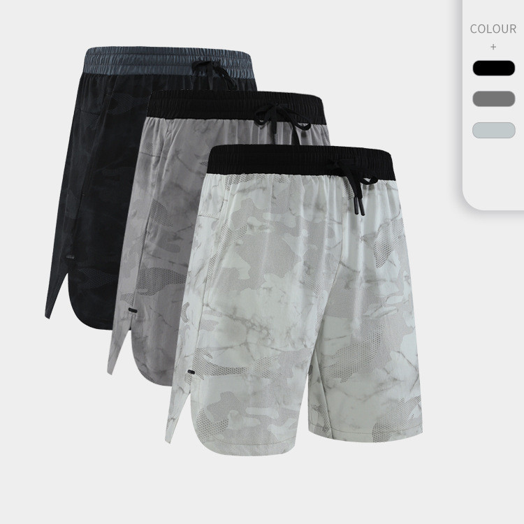 Sports Quick-Drying Cropped Pants Training Fitness Basketball Shorts Sports Quick-Drying Cropped Pan