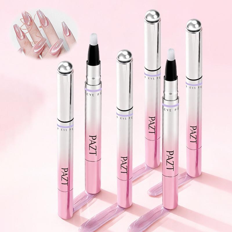 [maybeauty] 6 In 1 Cat Eye ปากกาแม่เหล็กสําหรับเจลเล็บ All-in-One สําหรับเจลโปแลนด์และก่อสร้างเล็บ ดูแลเล็บ {TH}