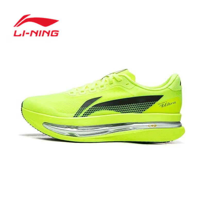 ซับ/Li Ning Chitu 9ULTRA รองเท้าวิ่งรองเท้าผู้ชายน้ําหนักเบา Breathable Racing รองเท้าวิ่งการฝึกอบรม
