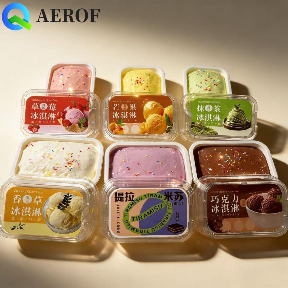 AEROF Sticky Box Squishy เค้กขนมปังจําลอง 3D บีบ นวด Slow-rebound Fidget ของเล่น Hand Relax บรรเทาความเครียด