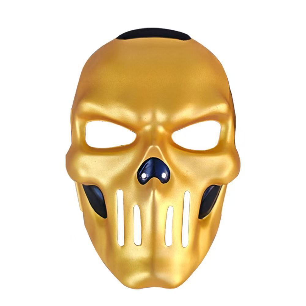 Delta Force Corroded Gold Rose หน้ากากคอสเพลย์ Prop Skull รูปที่ 3