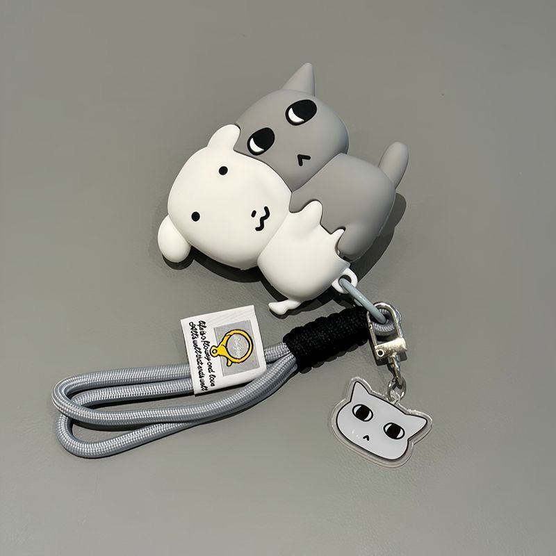 น่ารัก Hug ganaid Puppy ลูกแมว airpods4 Apple เคสป้องกันบลูทูธ pro3 รุ่นหูฟังกรณี pro2 ผลิตภัณฑ์ใหม่