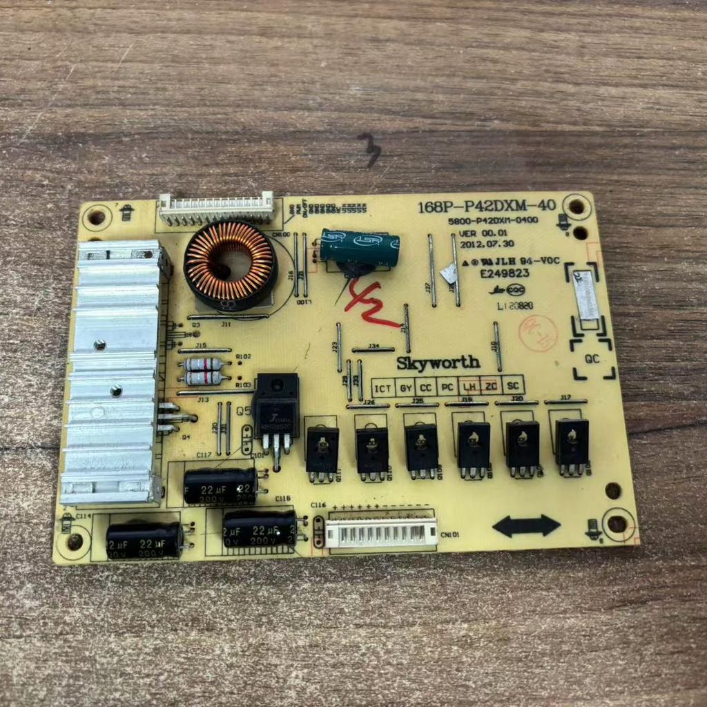 Original Disassembly Chuangwei 42E5CHR บอร์ดกระแสไฟคงที่ 168P-P42DXM-40 5800-P42DXM-0400