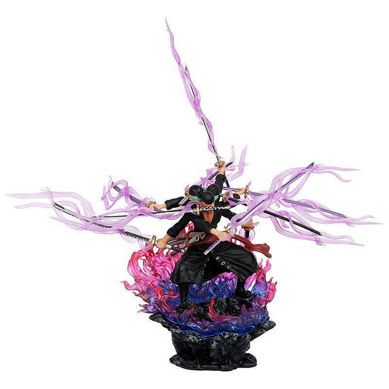Ghost Island Ashura Nine Knife Three Head Six Arm Saolong One Piece Garage Kits Model Furnishing Art