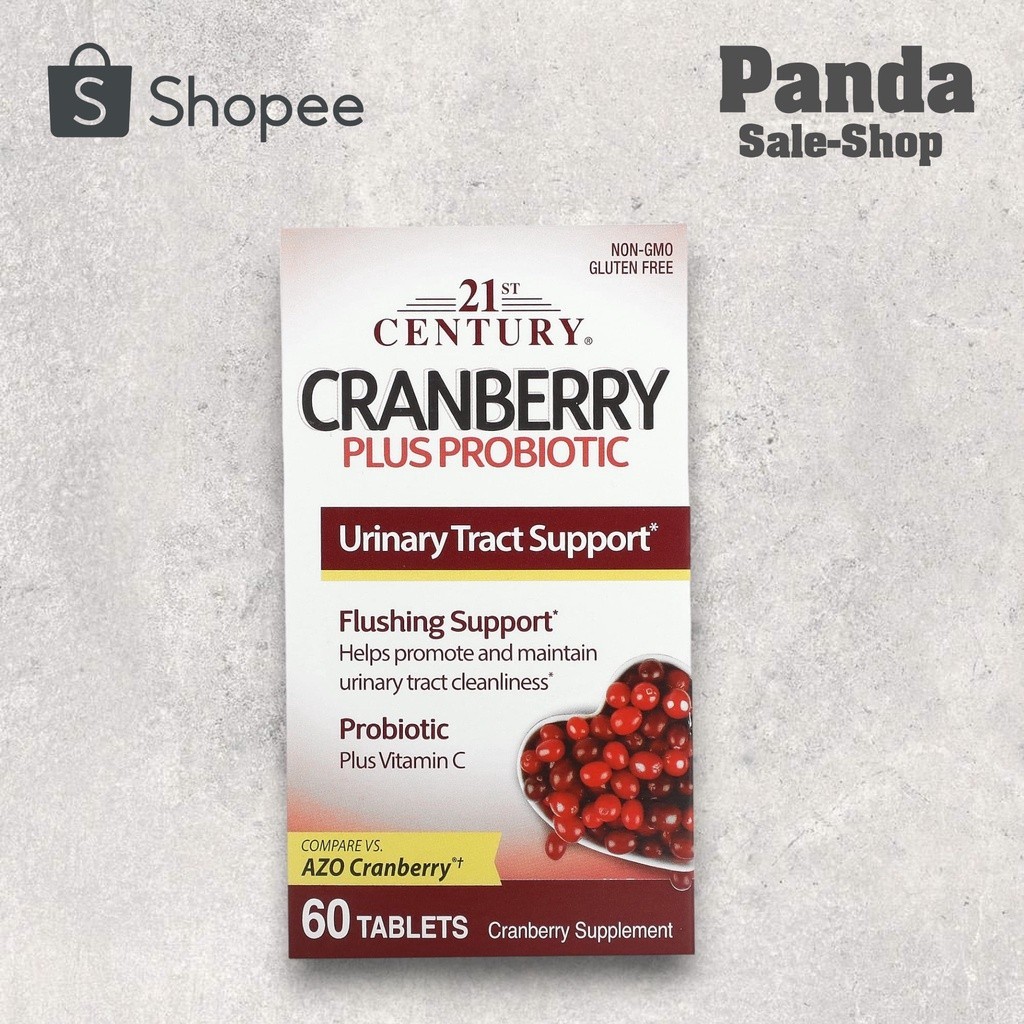21st Century, Cranberry Plus Probiotic, 60 Tablets