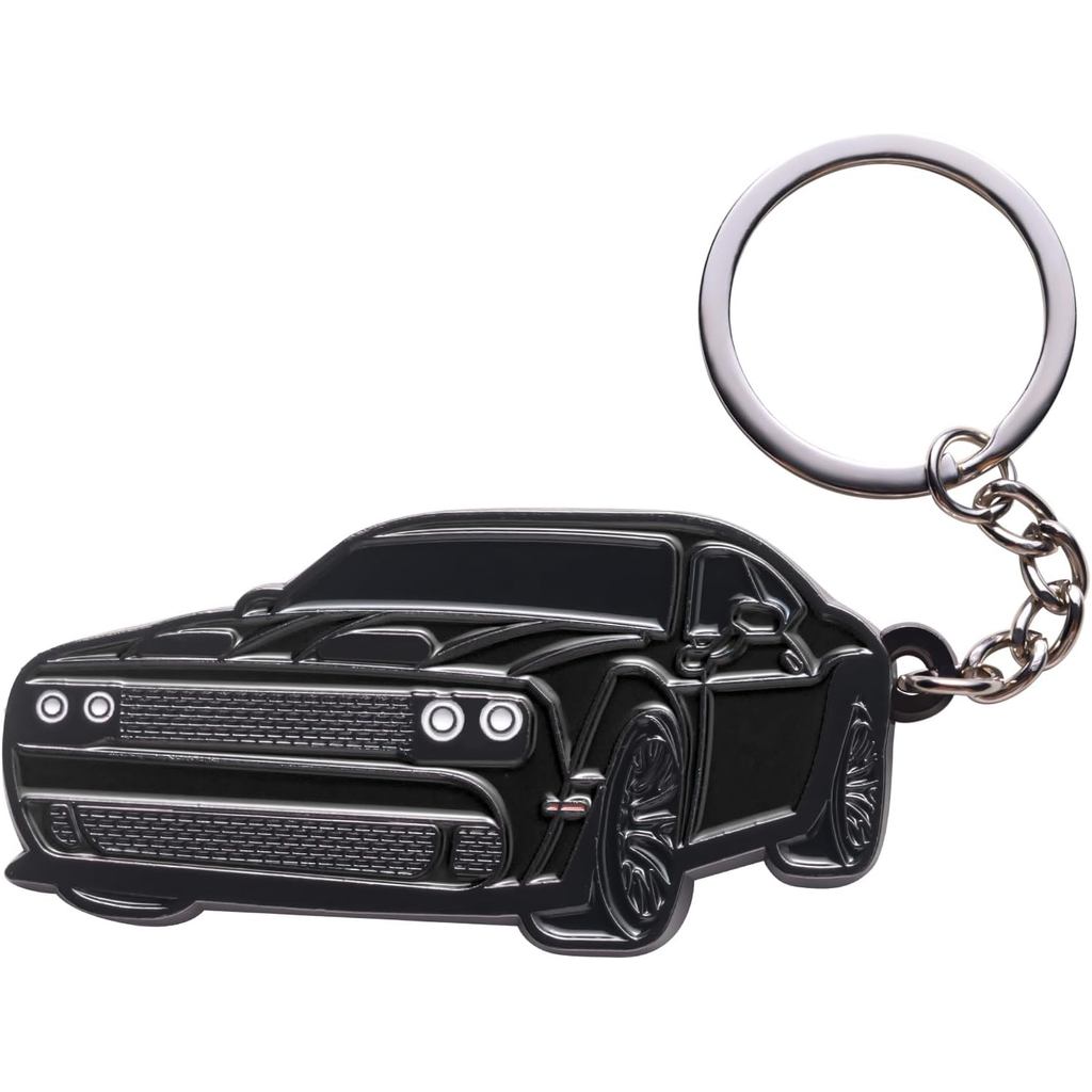 สําหรับ Challenger พวงกุญแจอุปกรณ์เสริม SRT, Key Chain สําหรับ Dodge Challenger hellcat อุปกรณ์เสริม