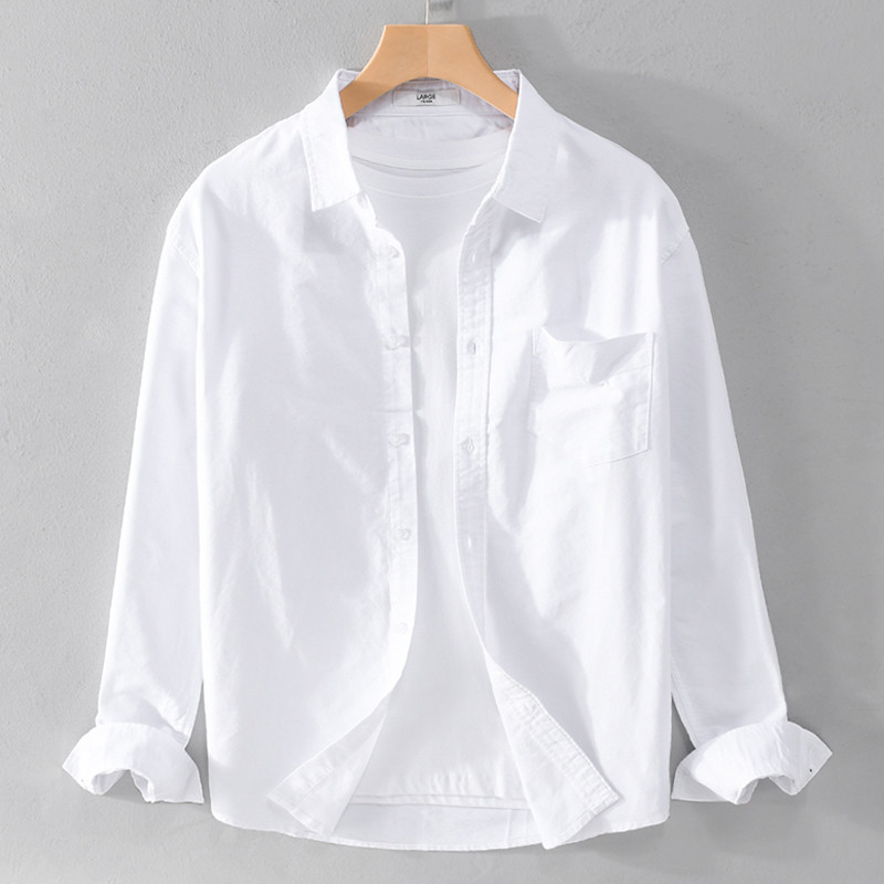 Overalls for Working Orders Shirts Men Long-Sleeved Overalls Jacket Shirts RYZP