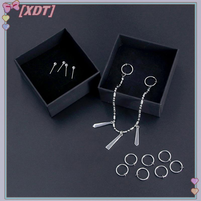 XDT ชุดอุปกรณ์เสริมสำหรับCosplay Horimiya Miyamura Izumi พร้อมต่างหูและลายริมฝีปาก