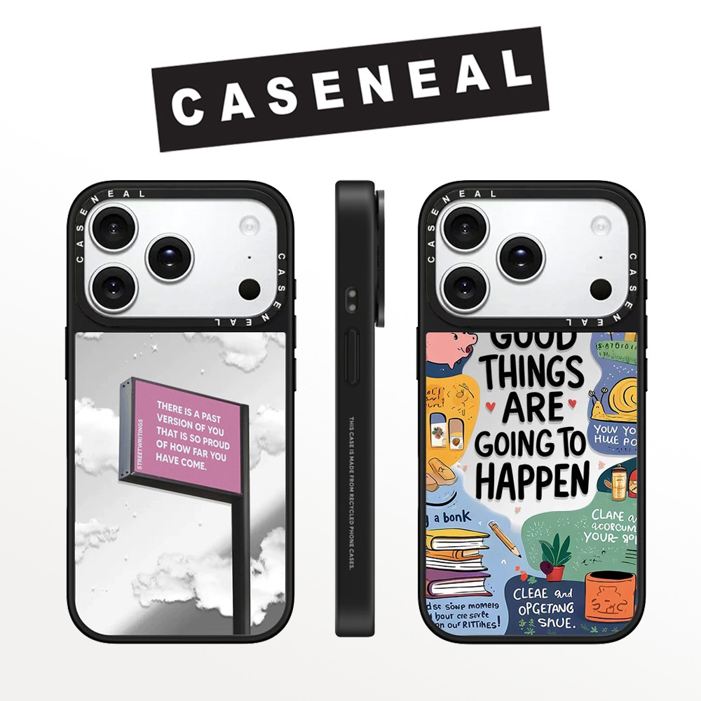 Drop proof CASENEALเคสโทรศัพท์สําหรับiPhone 17ProMax 17pro 17 air 16promax 16 15promax 15 14promax 13 13promax hard Case travel log 12 12PromaxกรณีiPhone 11กรณีคุณภาพสูง