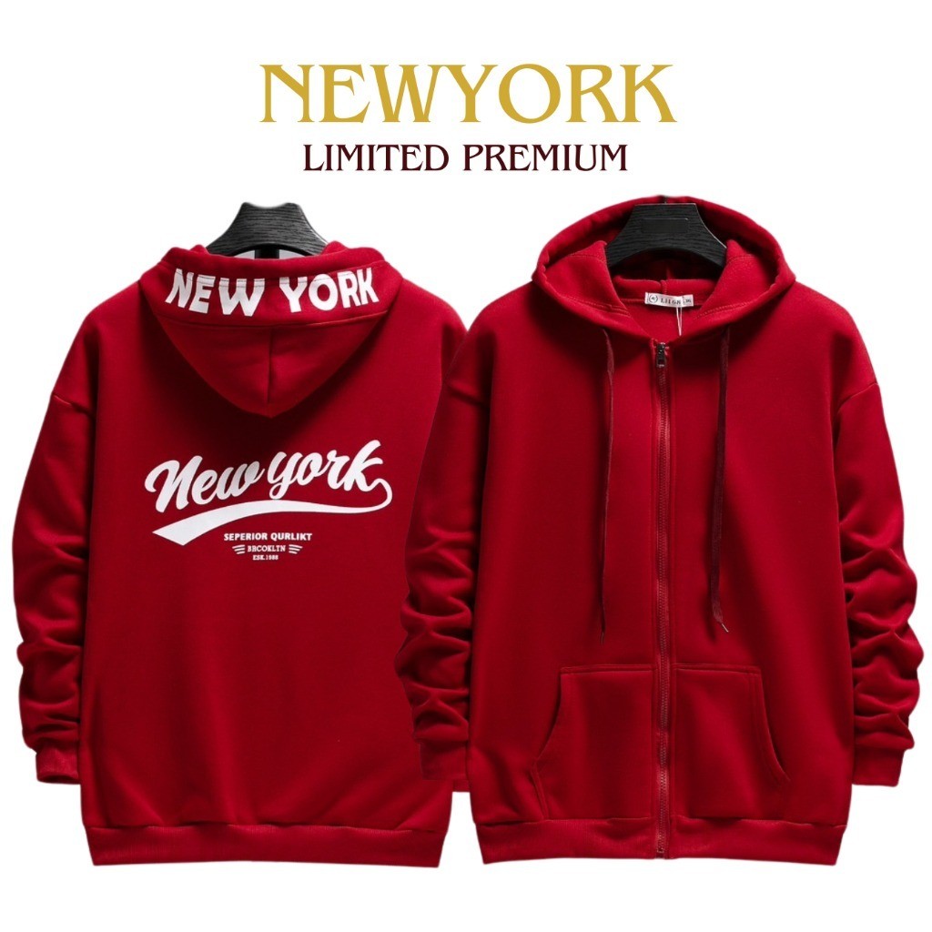 เสื้อคลุมผ้าดีงานเนี๊ยบ (มีสินค้าพร้อมส่ง，สั่งแล้วส่งทันที） premium Newyork  เสื้อกันหนาวแขนยาว มีเก็บปลายทาง