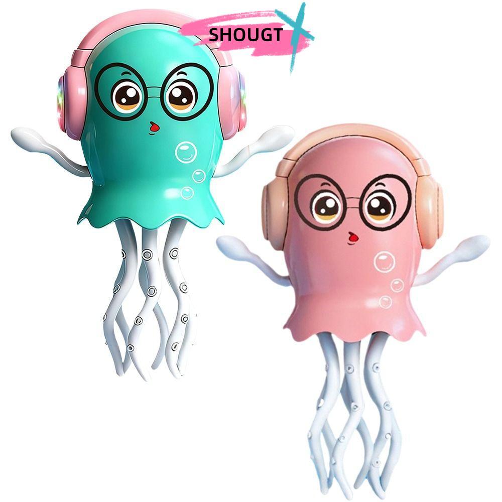 SHOUGT Auto-Dance Octopus ของเล่น, Crawling Dancing Octopus ของเล่น,ตลกเซ็นเซอร์อุปสรรคอัตโนมัติ Mag
