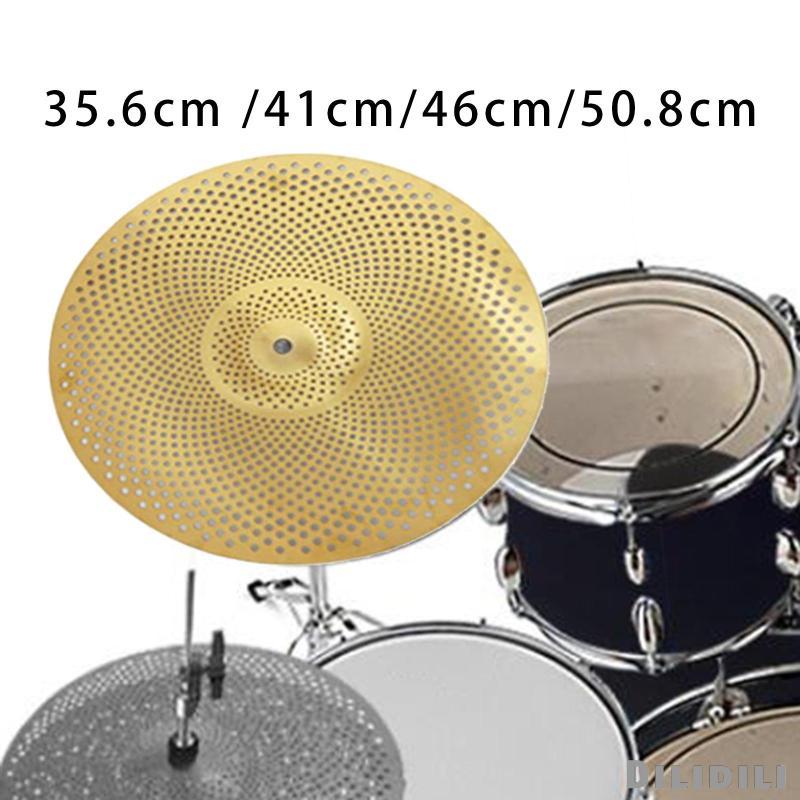 [Dilidili] Drum Cymbal Percussion Accessory Mute Cymbal Practice Cymbal Alloy Cymbal for Music Room 