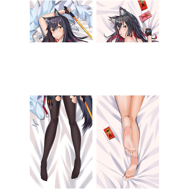 Arknights Texas Anime Dakimakura กอดหมอน Body Case Sleepy หมอนครอบคลุม