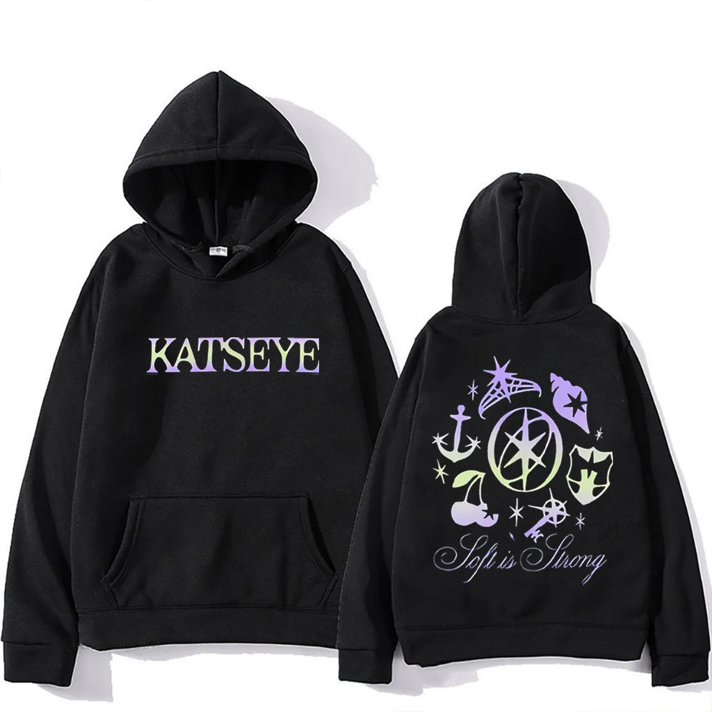 Katseye fashion Hoodie Men Women 2025 oversized Long Sleeve clothing Casual Sweatshirts vintage Unis