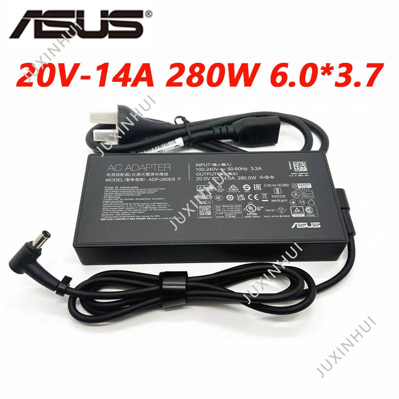 ASUS ADP-280EB F ROG Strix SCAR 16/17 (G614J) อะแดปเตอร์แปลงไฟ 280W 20V16.5A 330W 6.0*3.7 มม.