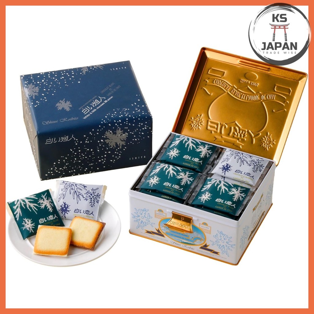 ISHIYA Shiroi Koibito (White & Black) 36 cans