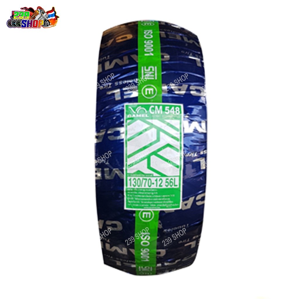 CAMAL คาเมล ยางเรเดียล 120/70-12 58L ลาย CM547 ใส่ MSX ยางปี 2022 หรือรุ่นอื่นๆ ยางนอก BO SHOP