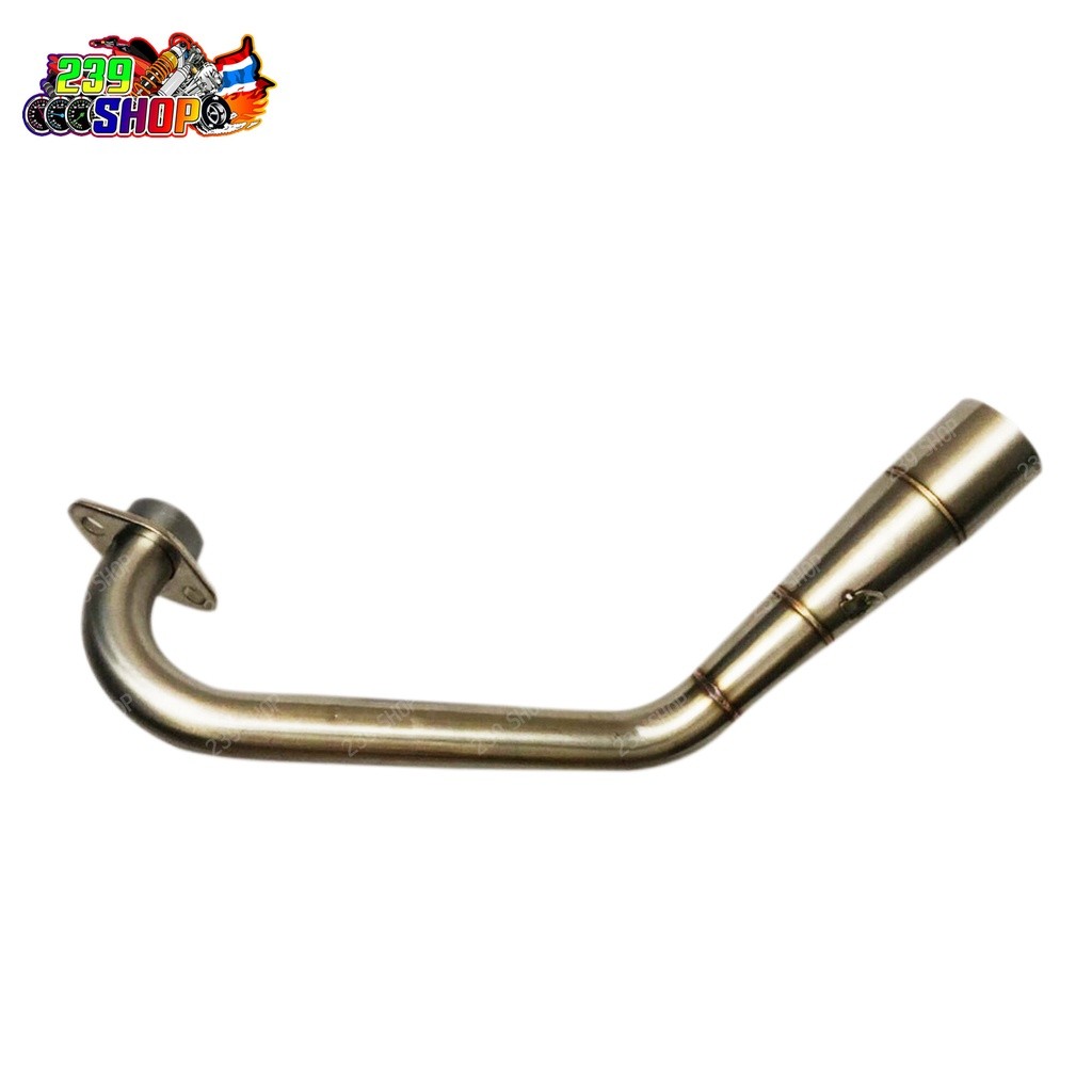 คอท่อ เลส ทรง FU 2 นิ้ว X-MAX คอเลส แท้ ไม่ขึ้นสนิม งานเชื่อม คอแต่ง คอโต BO SHOP